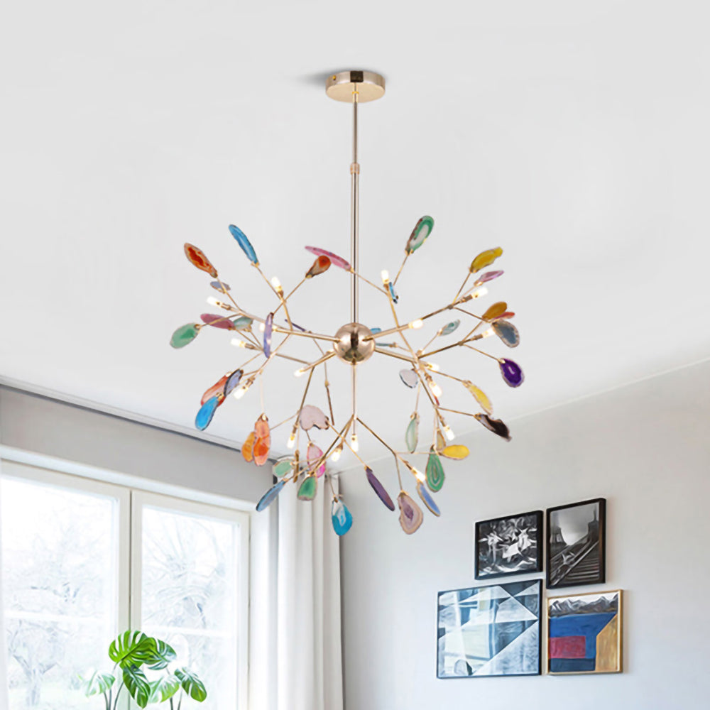 Candra Agates Chandelier