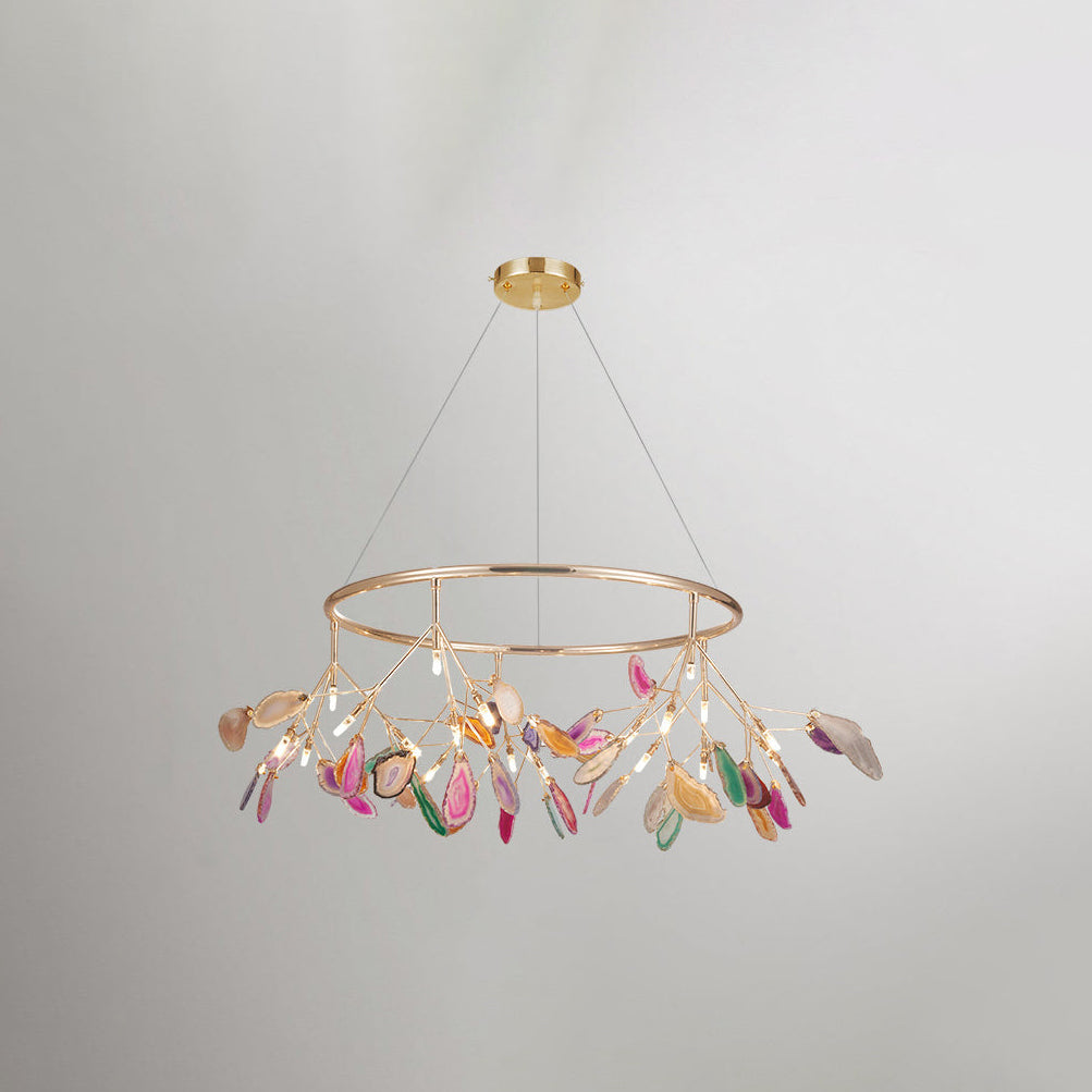 Candra Agates Chandelier