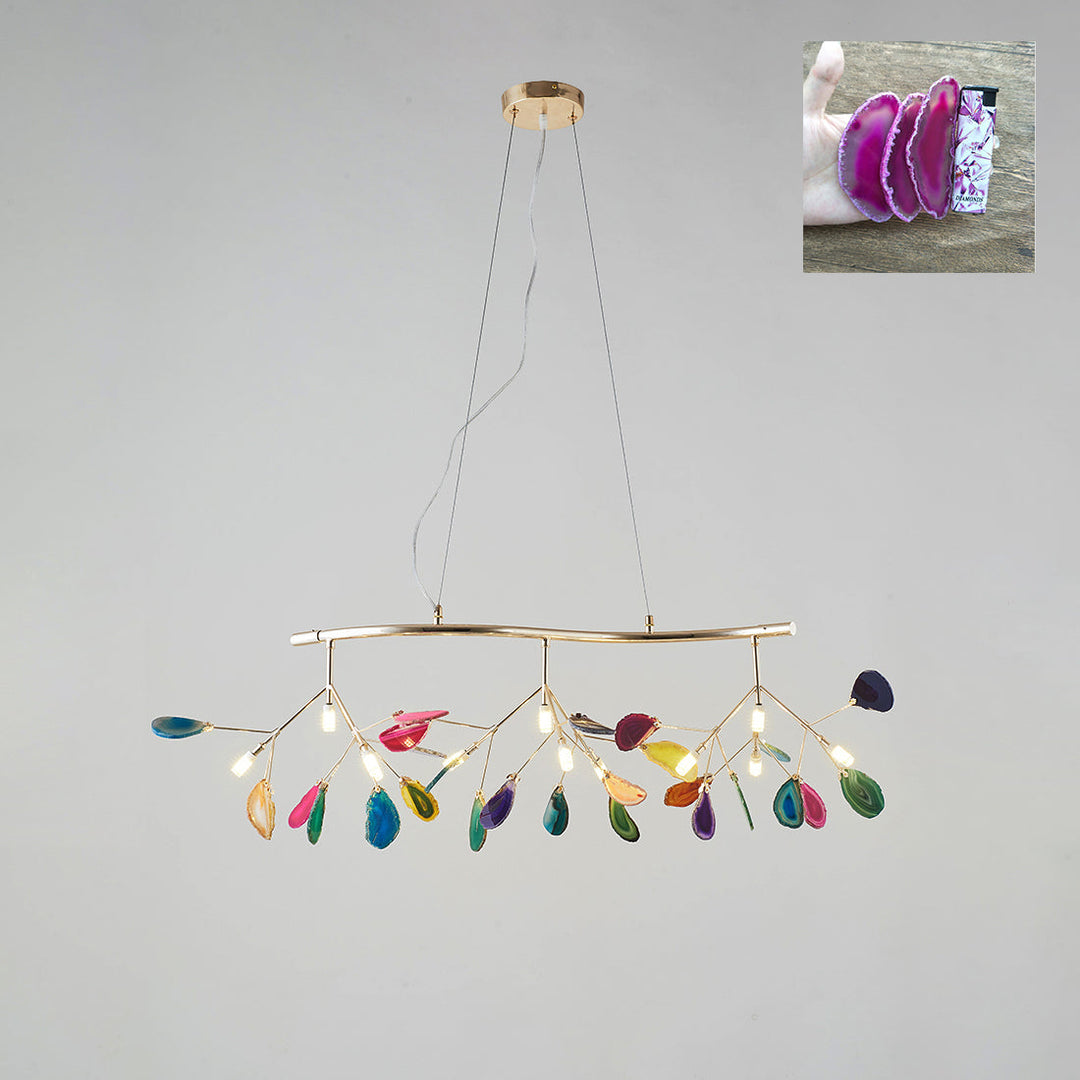 Candra Agates Chandelier
