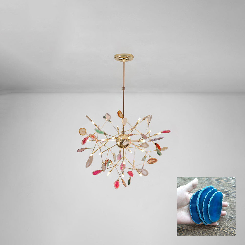 Candra Agates Chandelier