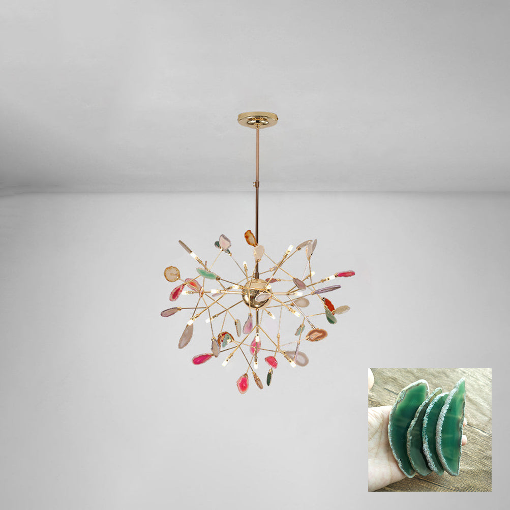Candra Agates Chandelier