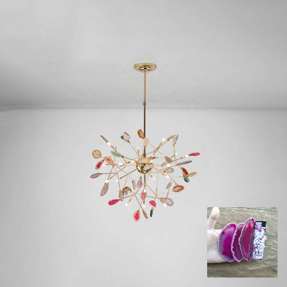 Candra Agates Chandelier