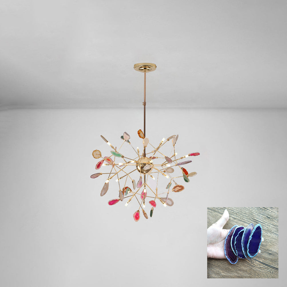Candra Agates Chandelier