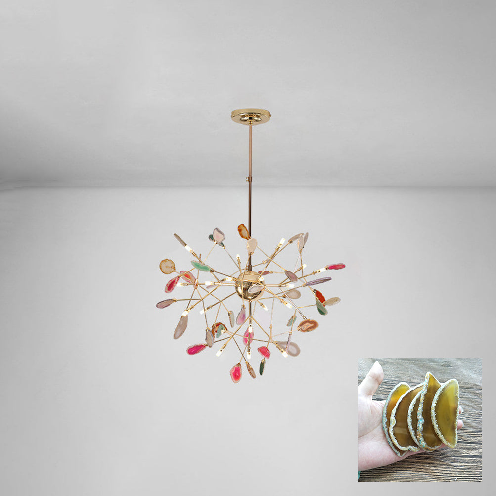 Candra Agates Chandelier