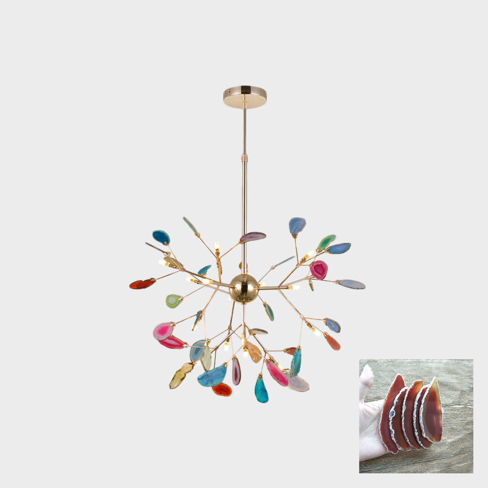 Candra Agates Chandelier
