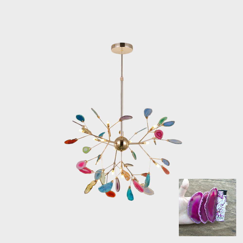 Candra Agates Chandelier