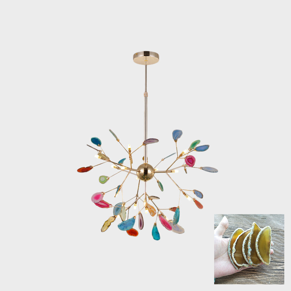 Candra Agates Chandelier