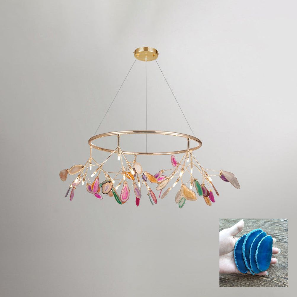 Candra Agates Chandelier