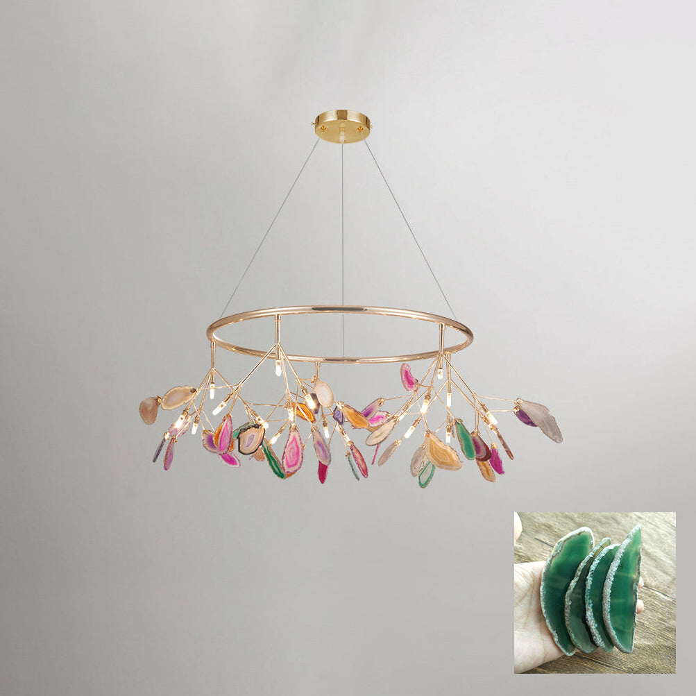 Candra Agates Chandelier