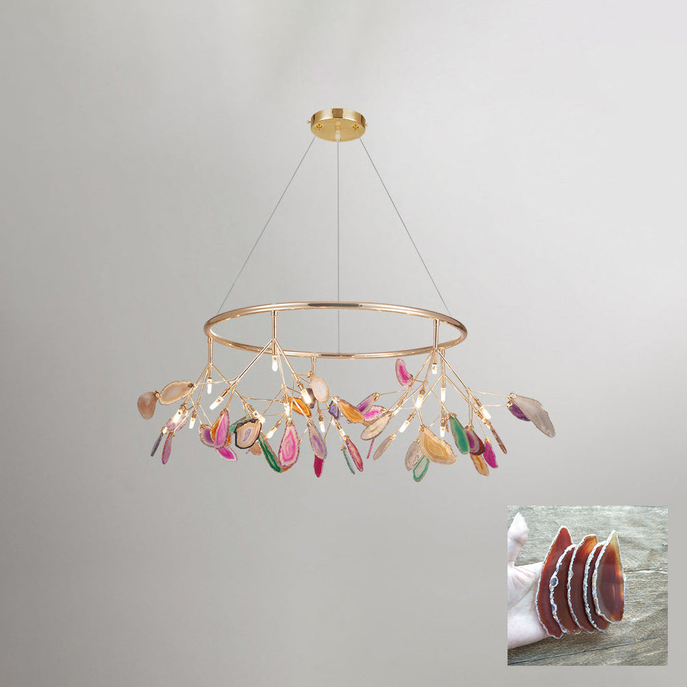 Candra Agates Chandelier