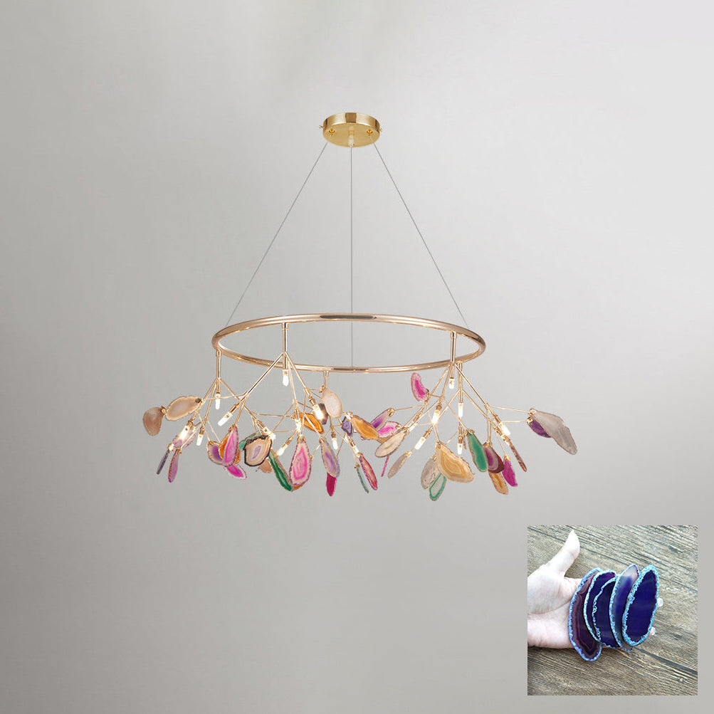 Candra Agates Chandelier