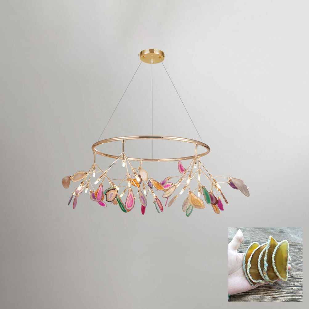 Candra Agates Chandelier