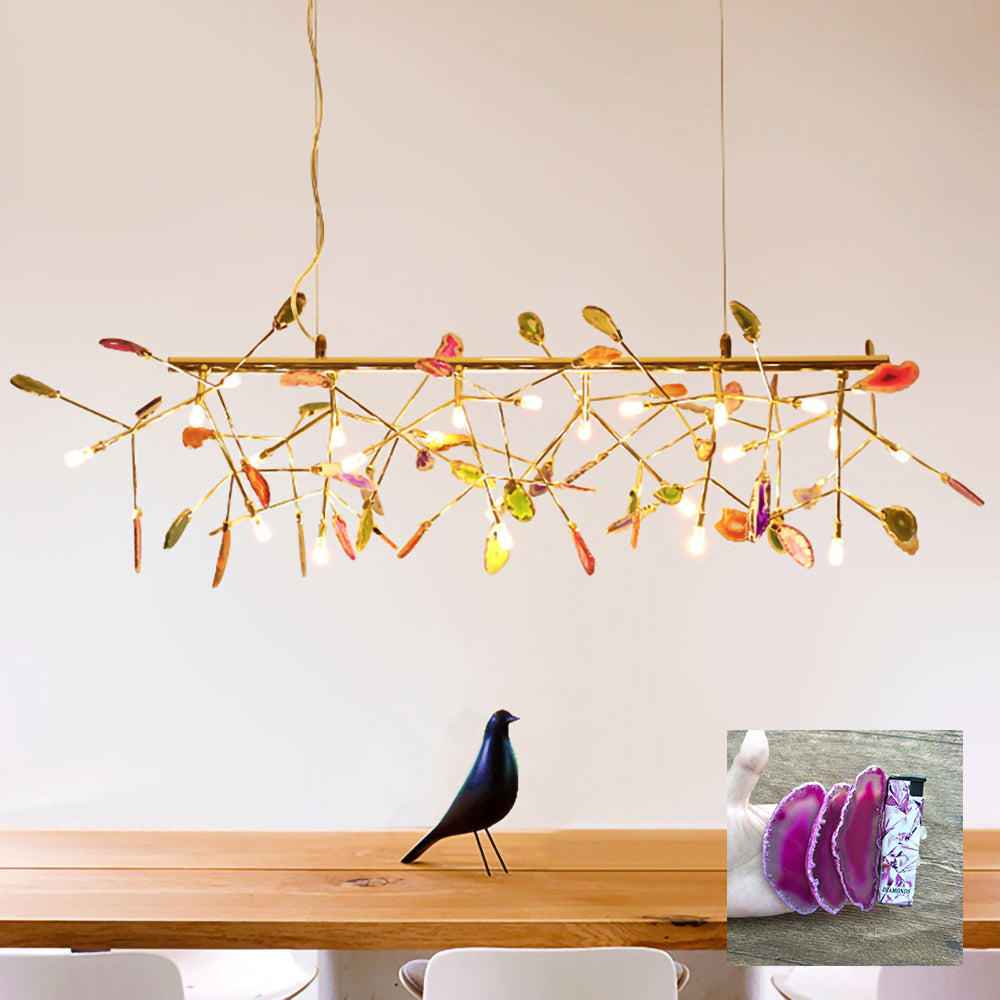 Candra Agates Chandelier