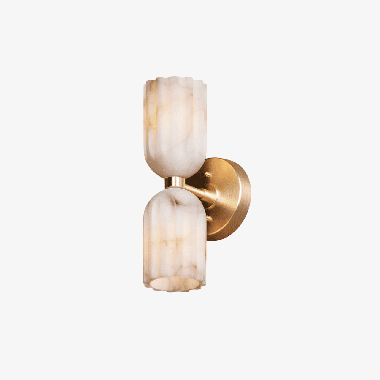 Alabaster 2 Light Sconce