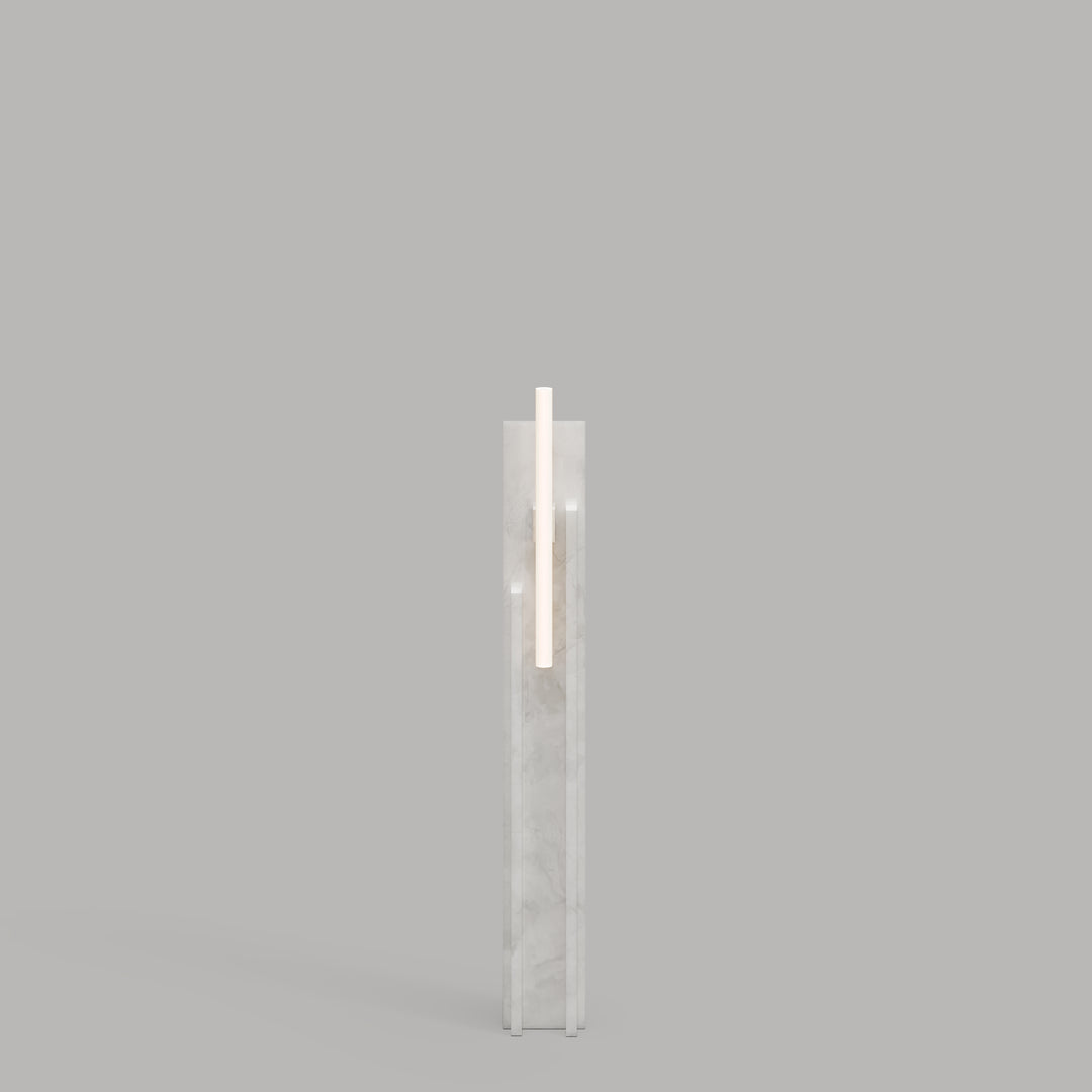 Thread Alabaster Floor Lamp