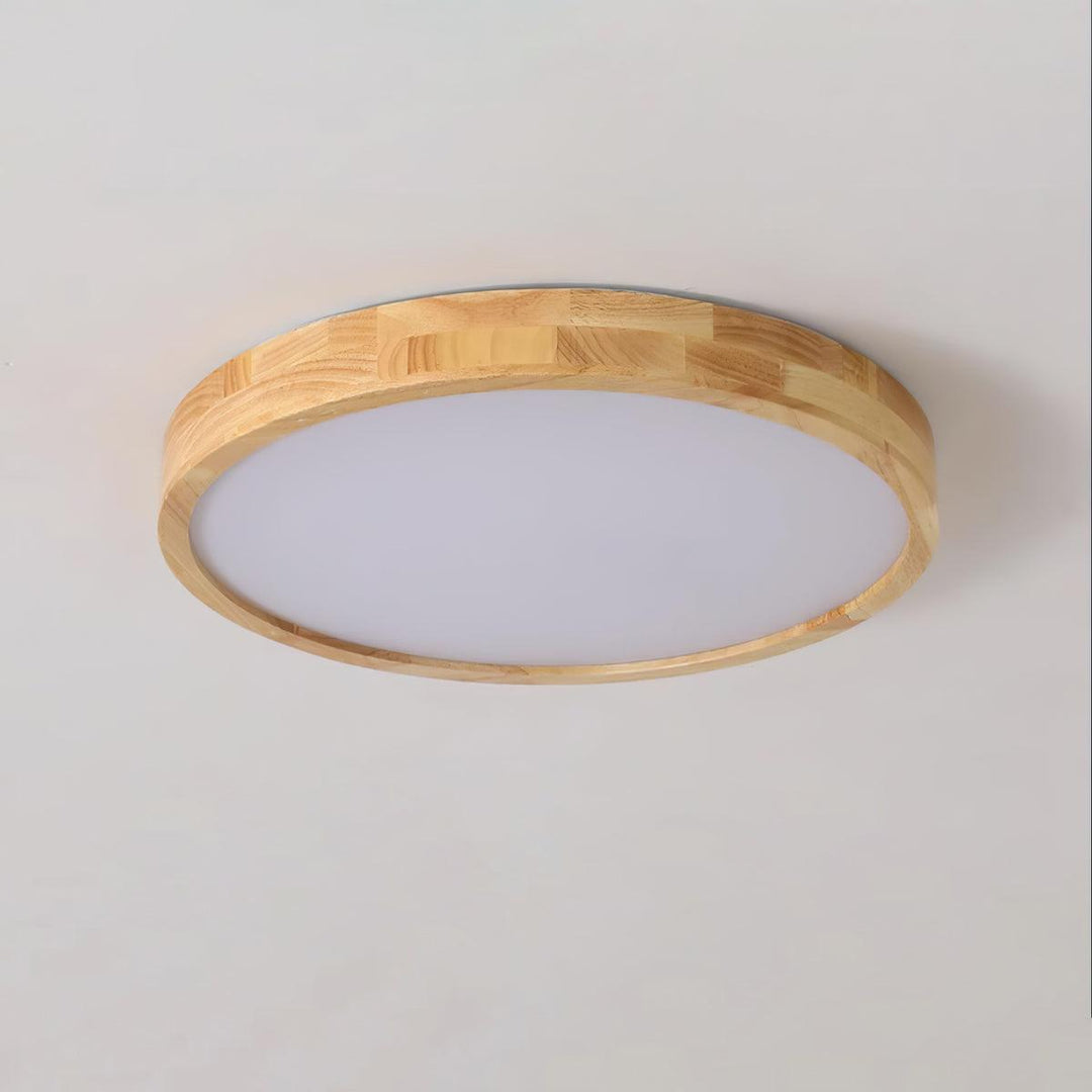 Bianca Wooden Flush Mount Lighting