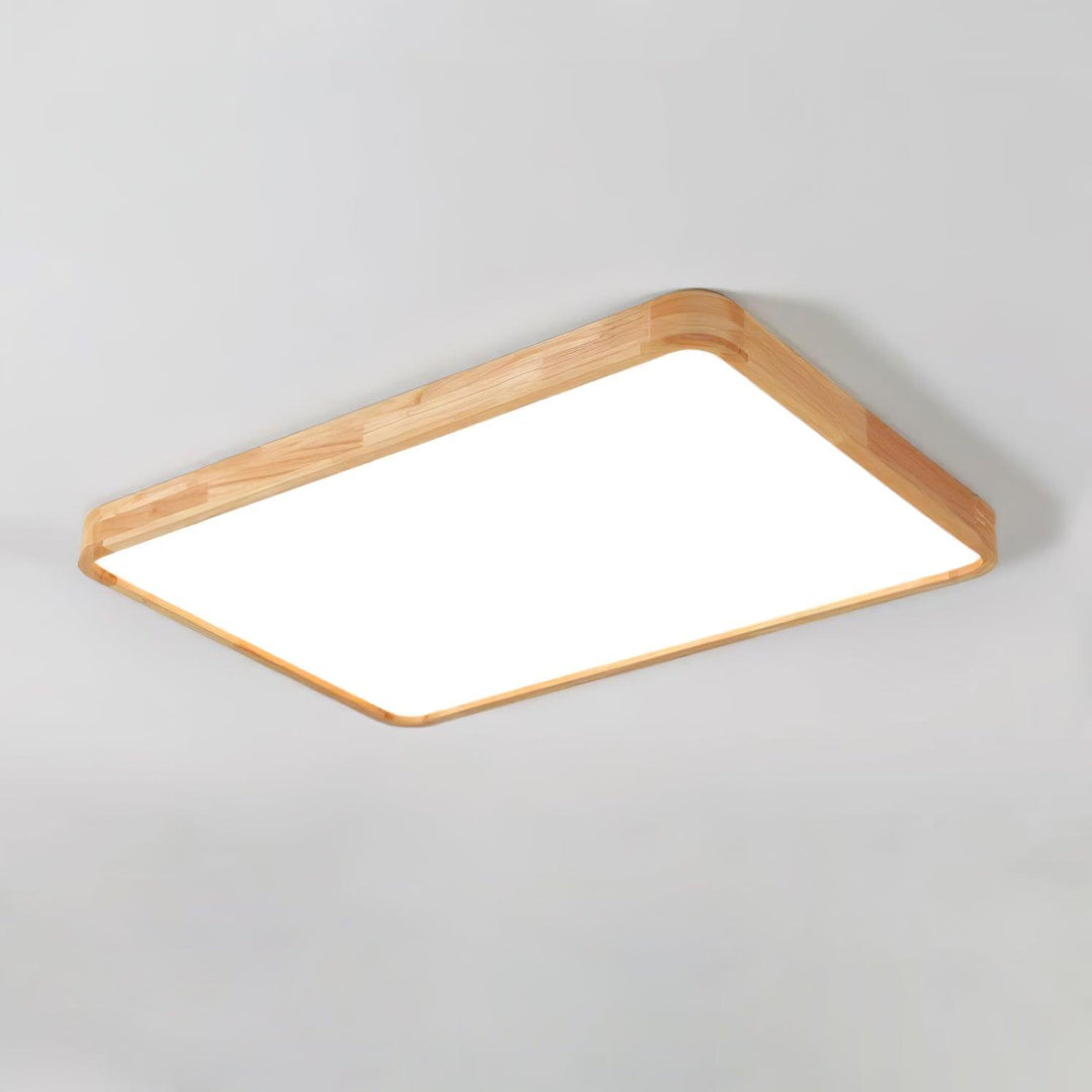 Bianca Wooden Flush Mount Lighting