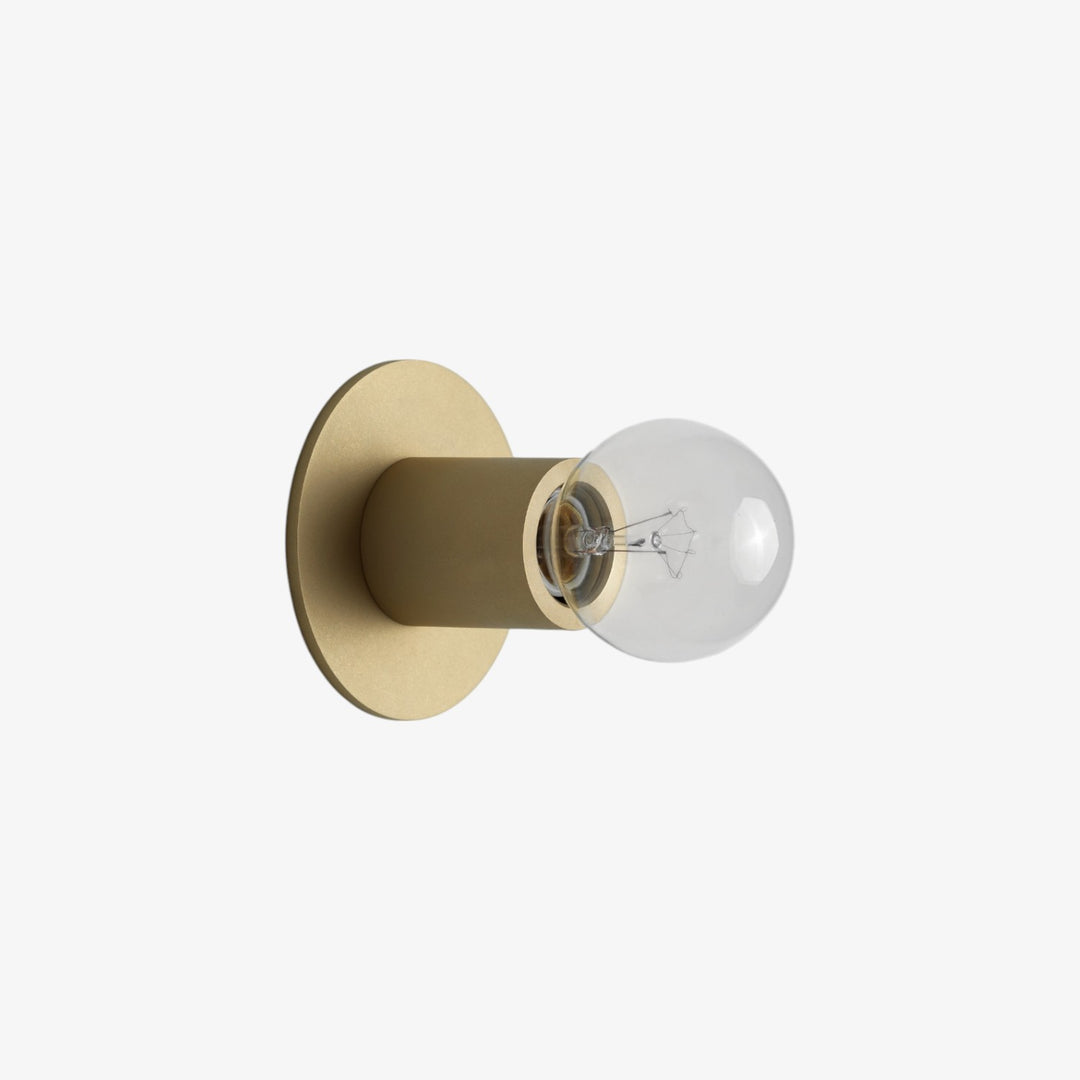 Brass Minimalist Sconce