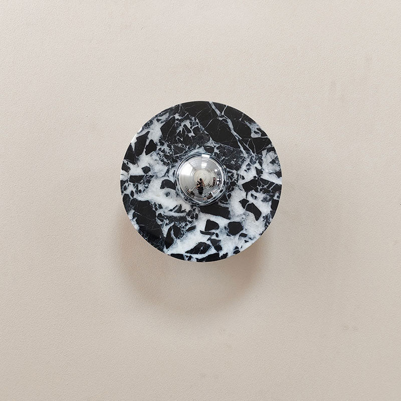 Breccia Marble - Black Sconce
