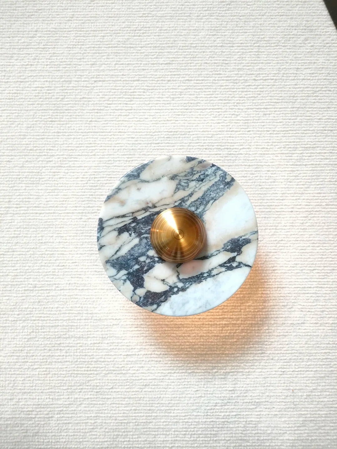 Calacatta Oro Round Sconce