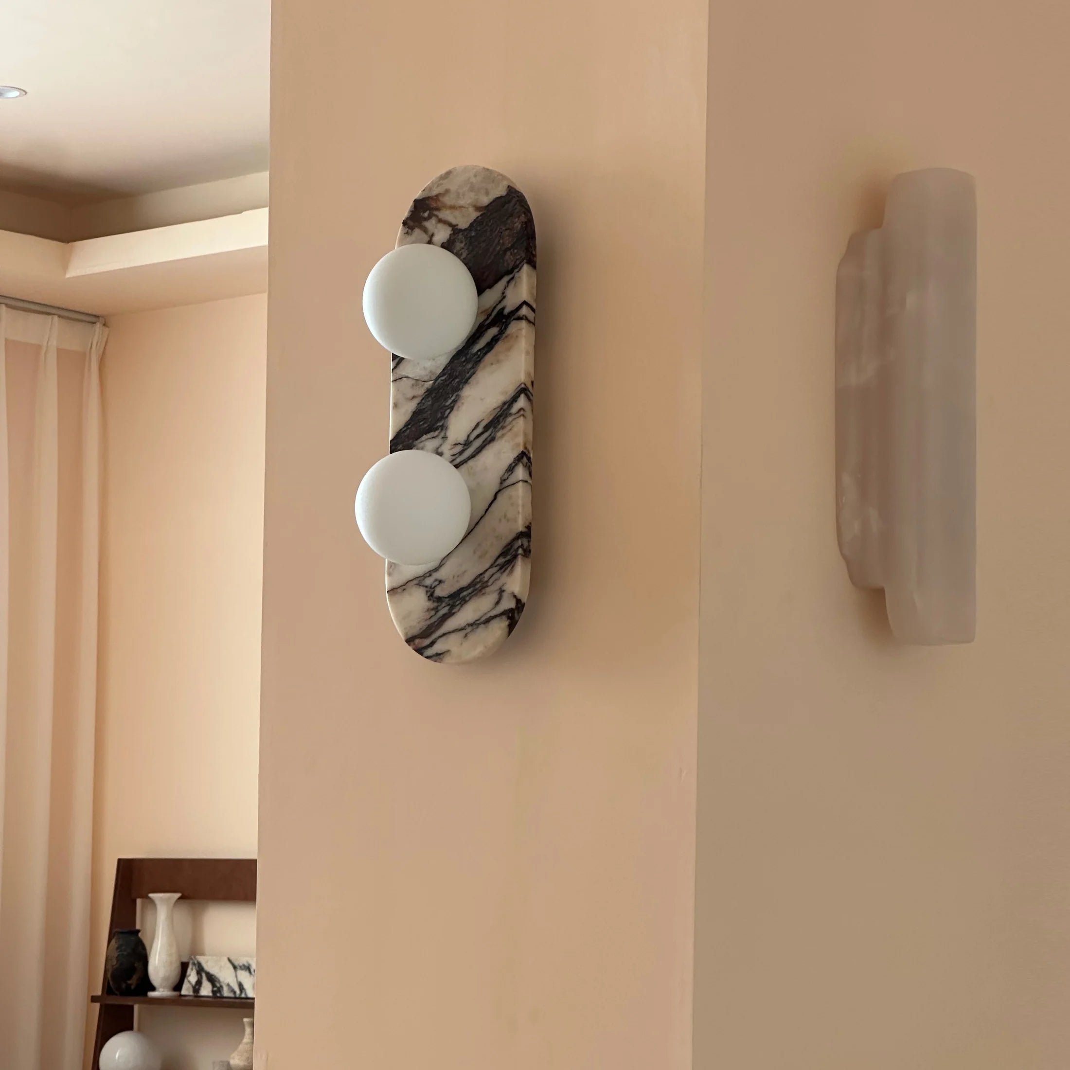 Calacatta Wall Sconce Elongated
