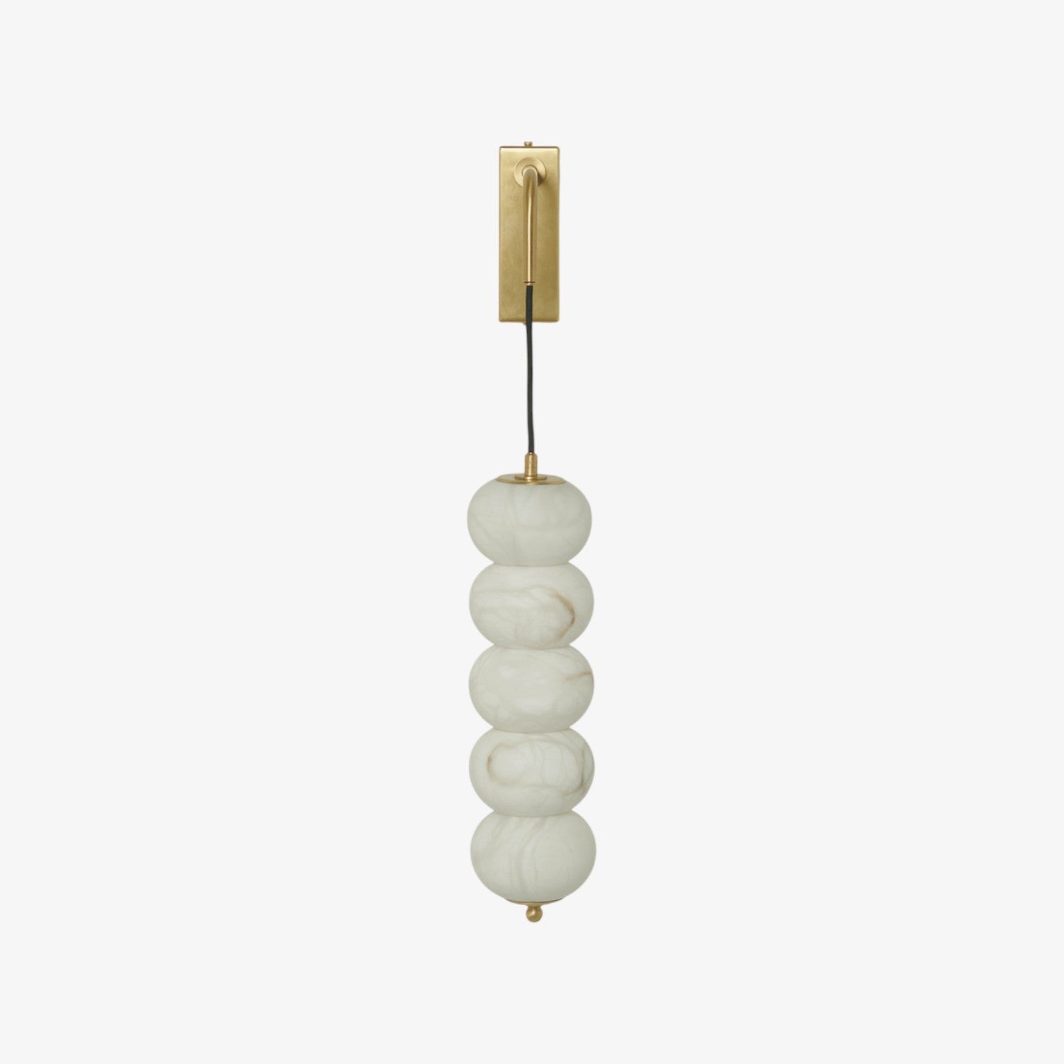 Campanula Alabaster Sconce