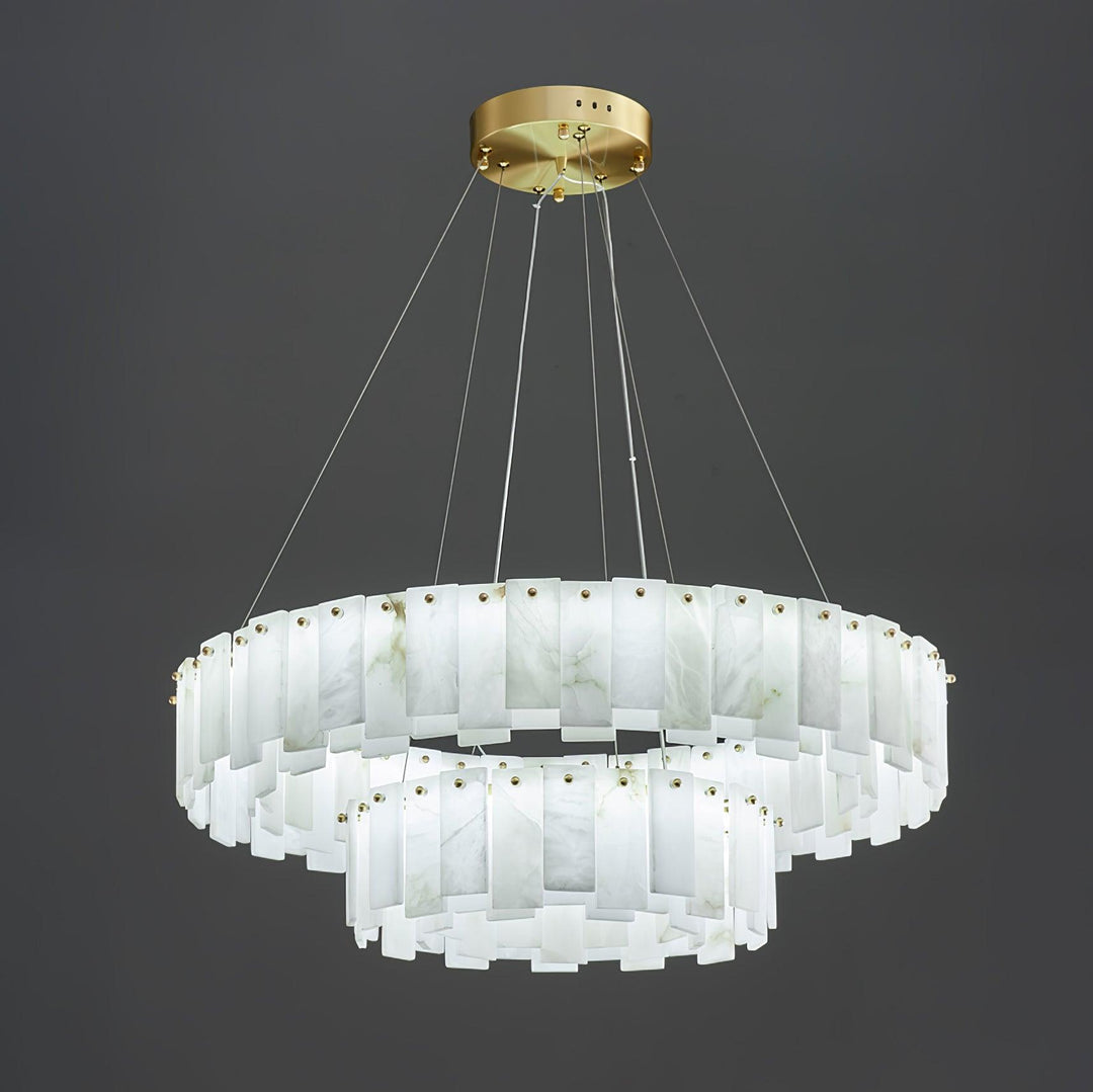 Flinchum Alabaster Chandelier