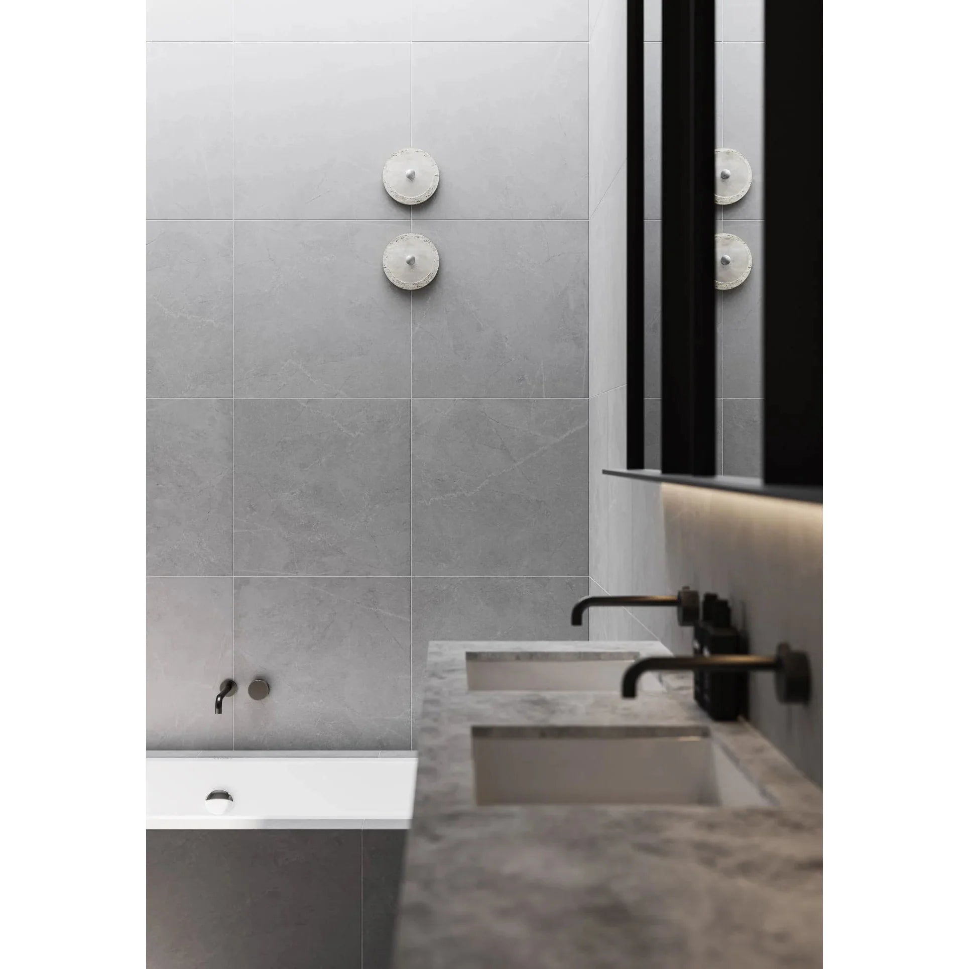 Coral Travertine Wall Sconce