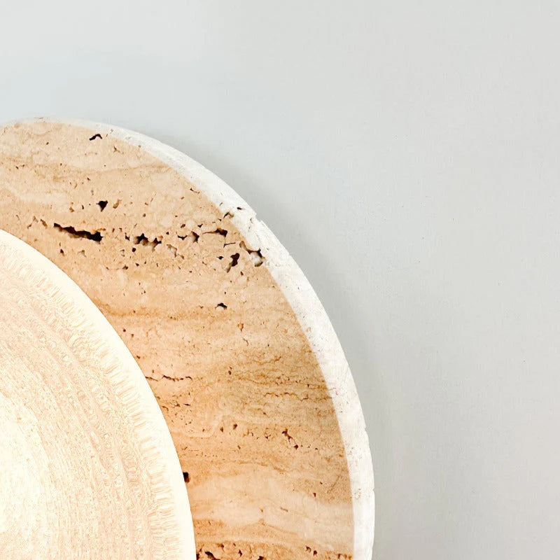 Coral Travertine Wall Sconce