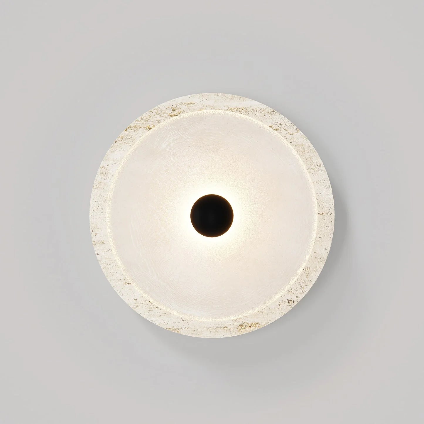 Coral Travertine Wall Sconce