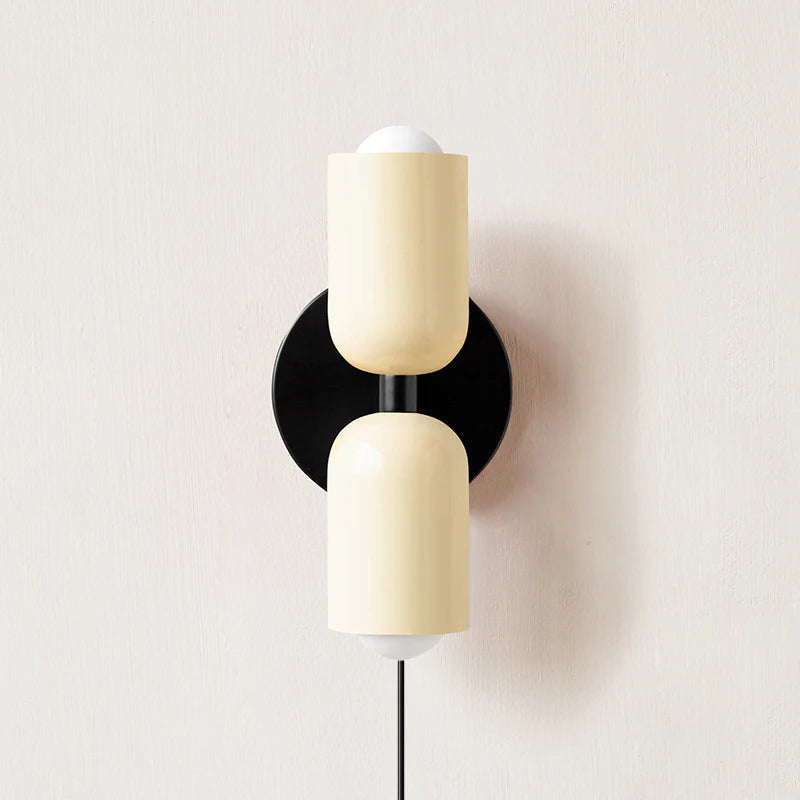 Up Down Wall Sconce Plug-in
