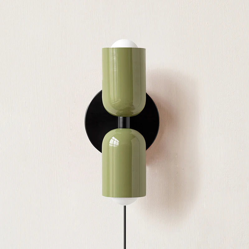 Up Down Wall Sconce Plug-in