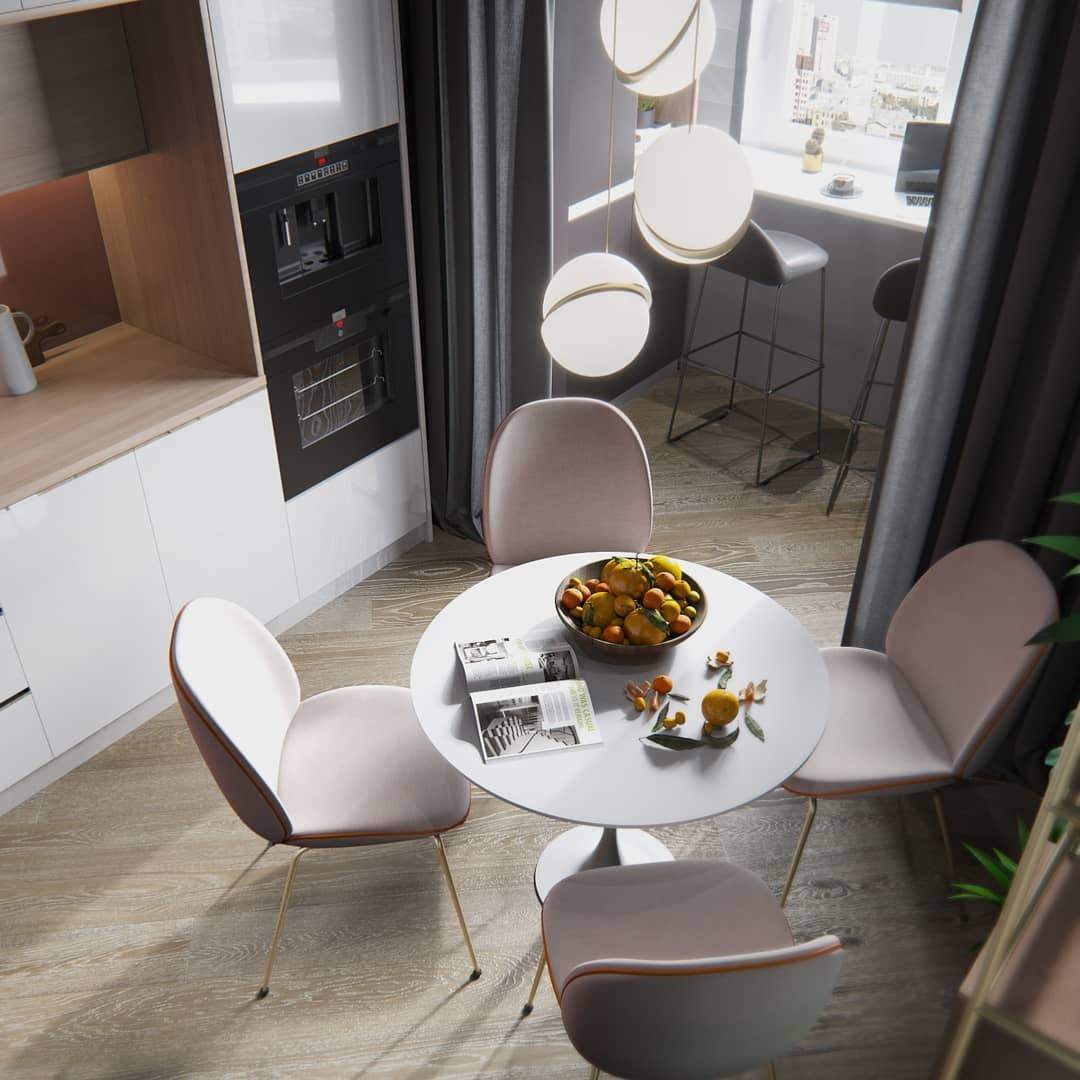 Mini Crescent LED Pendant Light