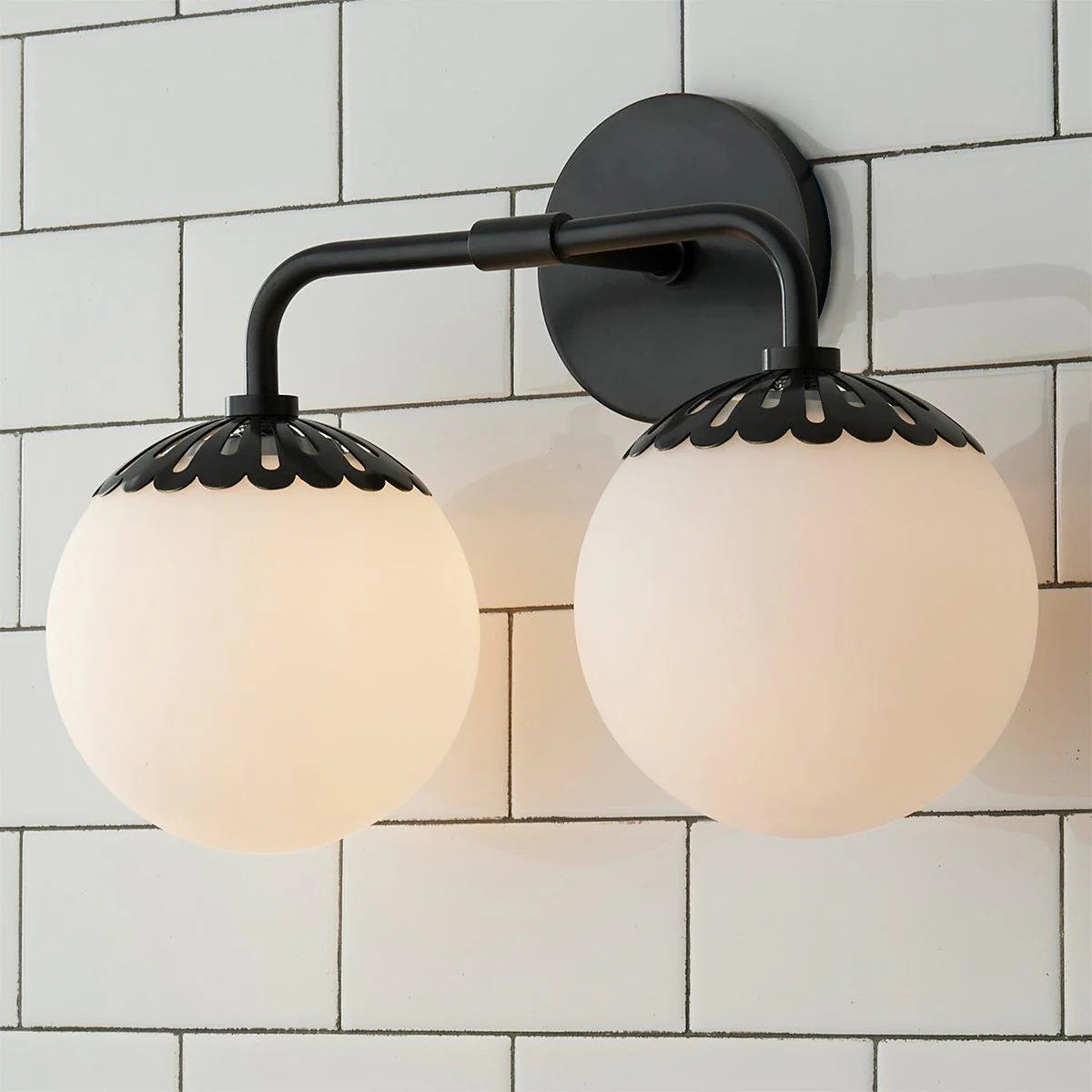 Dewdrop Globe Sconce