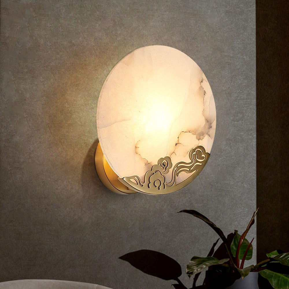 Dylan Alabaster Wall Sconce