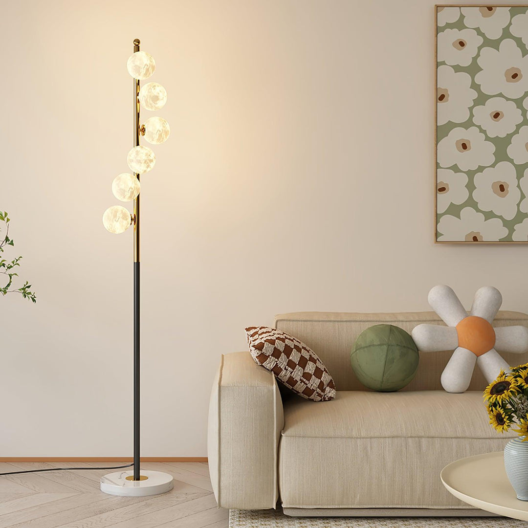 Flight on the Moon Floor Lamp