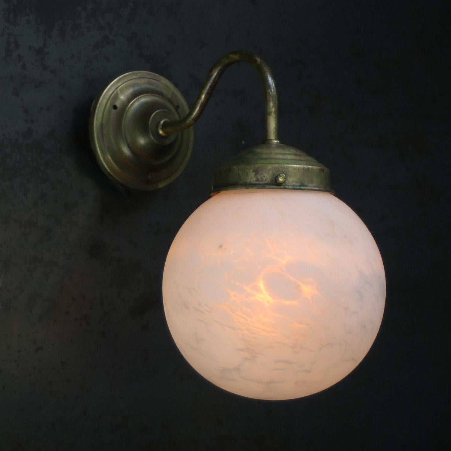 French Alabaster Wall Sconce