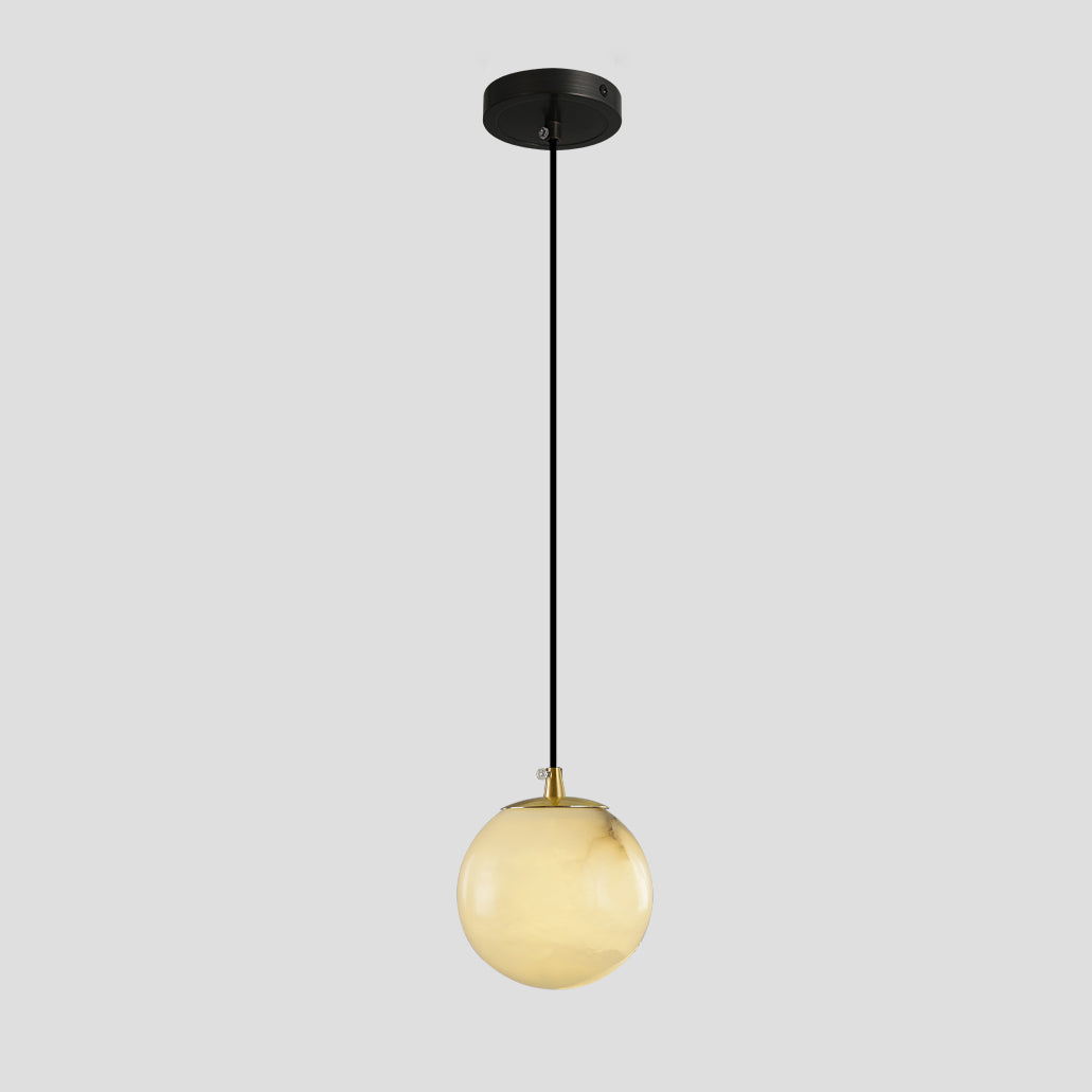 Globes Alabaster Suspension Light