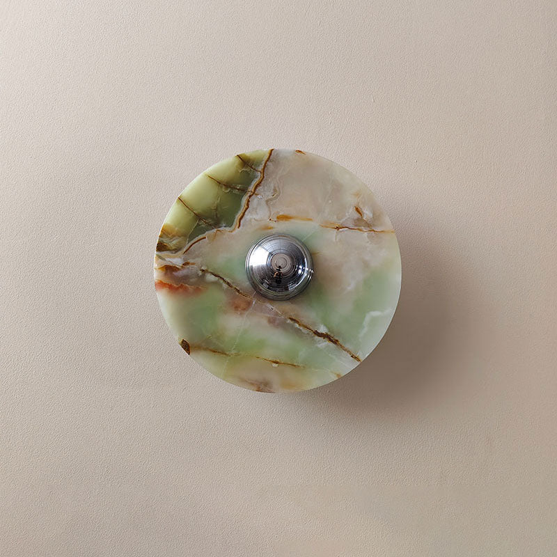 Green Onyx - Mineral Sconce