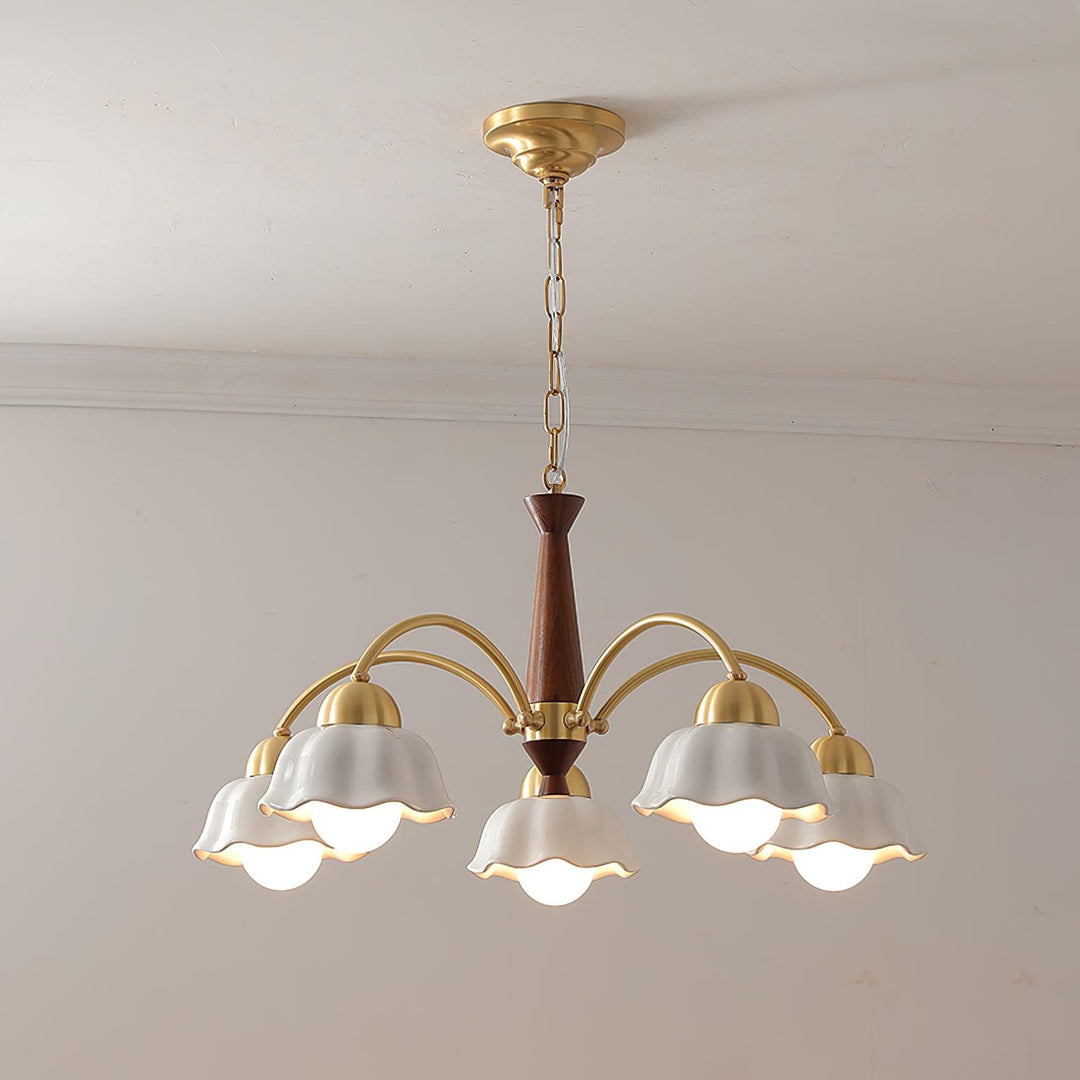 Ideue Modern Brass Chandelier