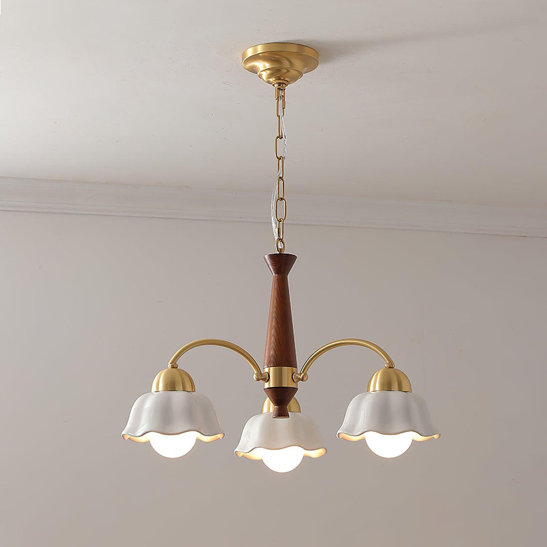 Ideue Modern Brass Chandelier