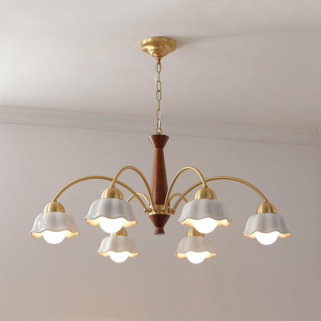Ideue Modern Brass Chandelier