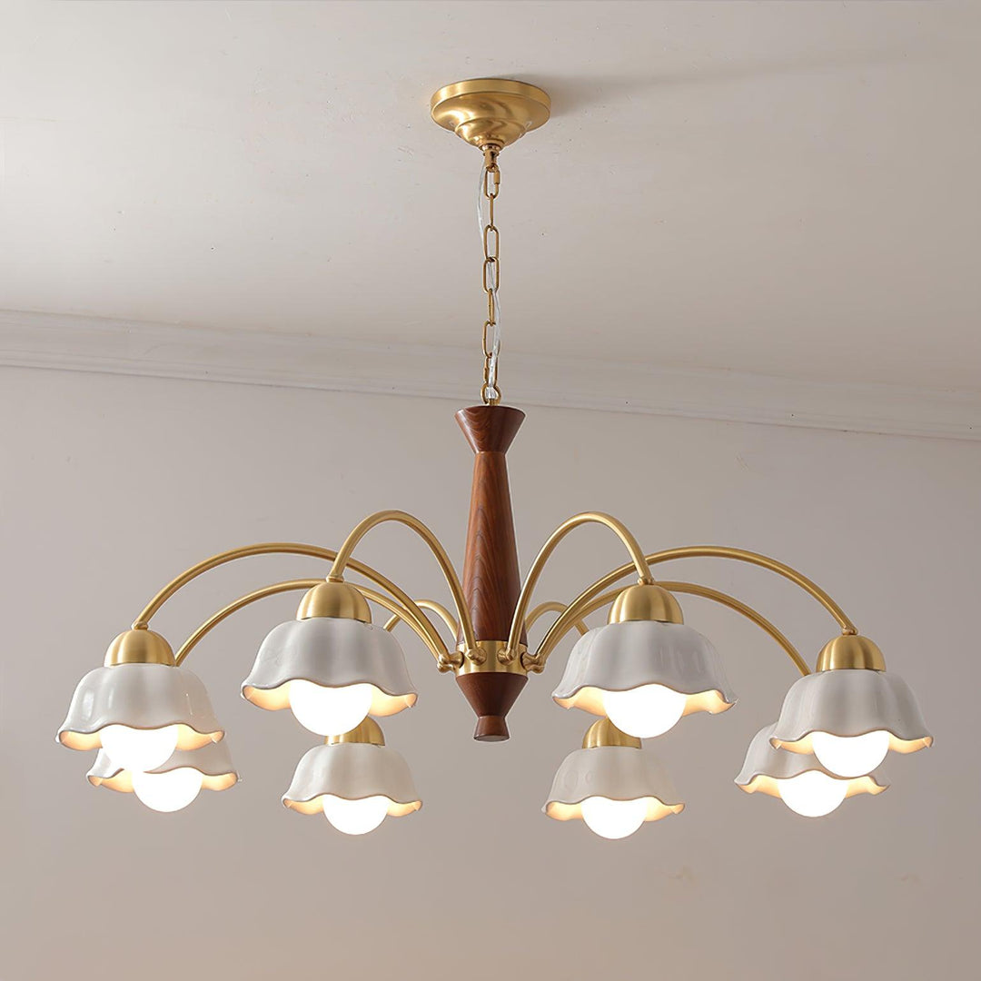 Ideue Modern Brass Chandelier