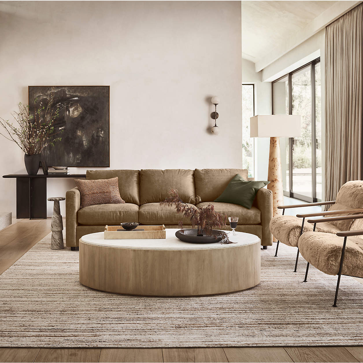 Jon 2 Light Alabaster Wall Sconce