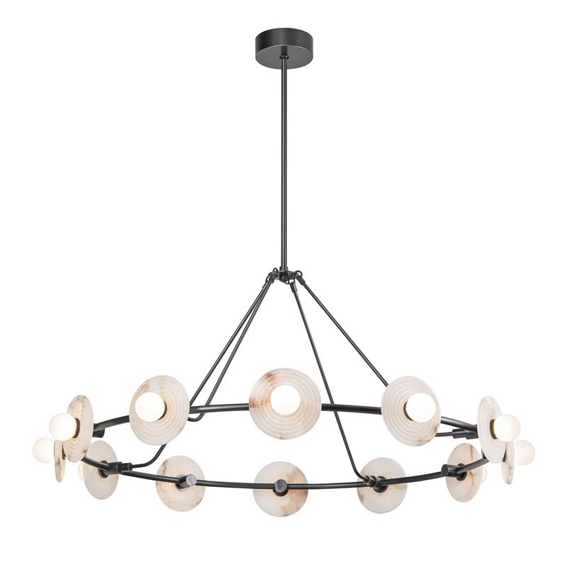 Levoy Alabaster Chandelier