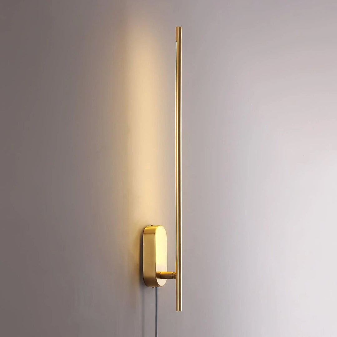 Linnen Rod Plug-in Wall Sconce