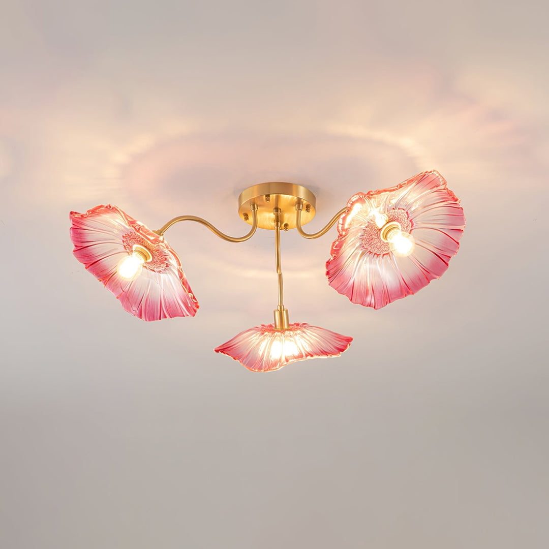 Luisa Series Flowers Flush Mount Lighting