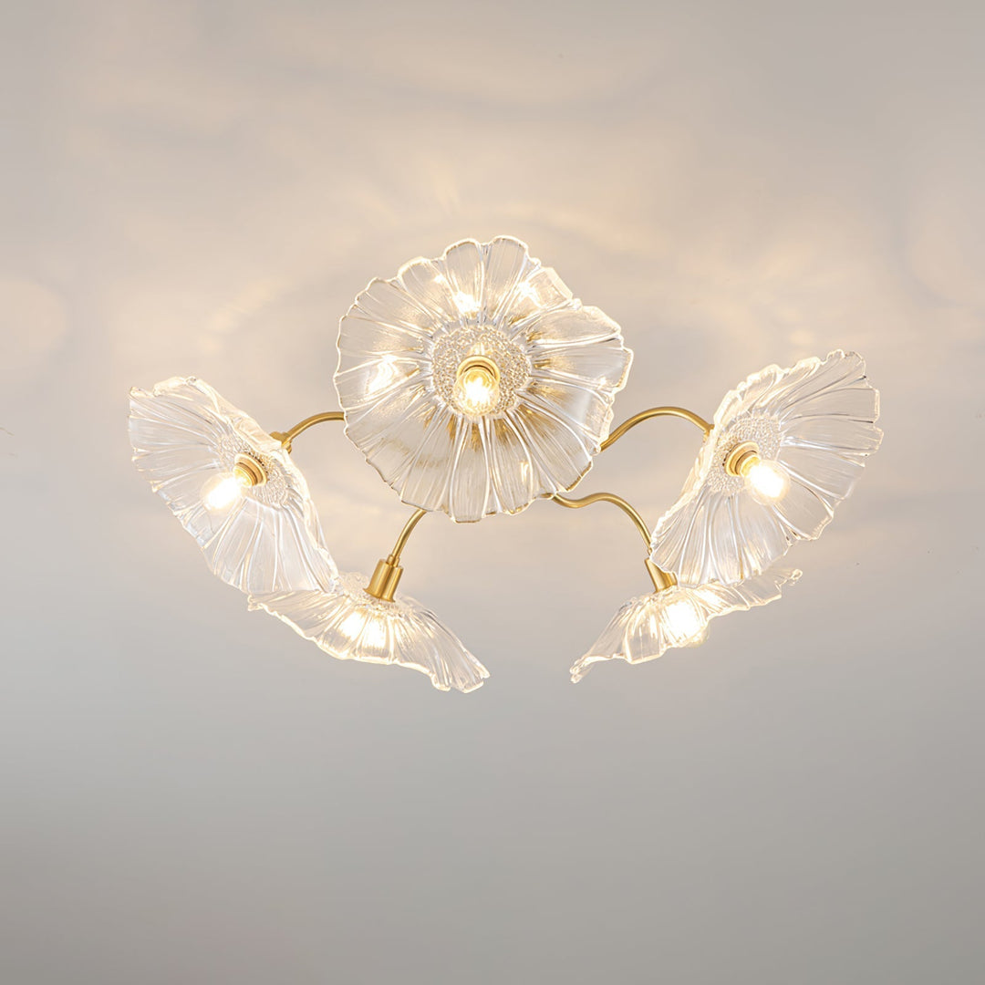 Luisa Series Flowers Flush Mount Lighting