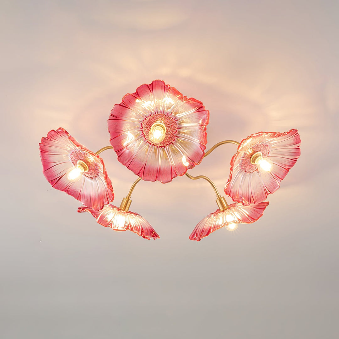Luisa Series Flowers Flush Mount Lighting