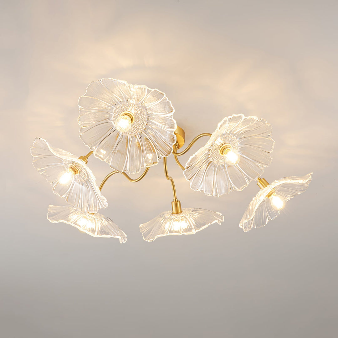 Luisa Series Flowers Flush Mount Lighting